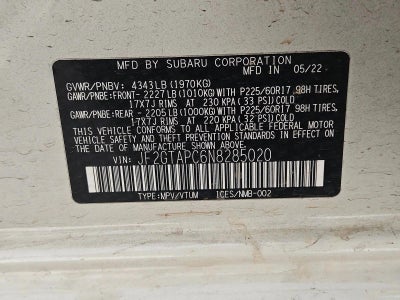 2022 Subaru Crosstrek Premium