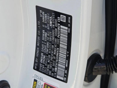 2018 Honda Clarity Plug-In Hybrid Base