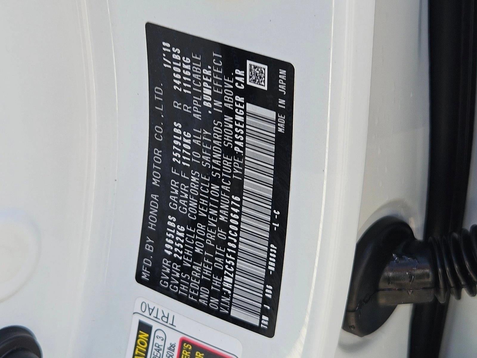 2018 Honda Clarity Plug-In Hybrid Base