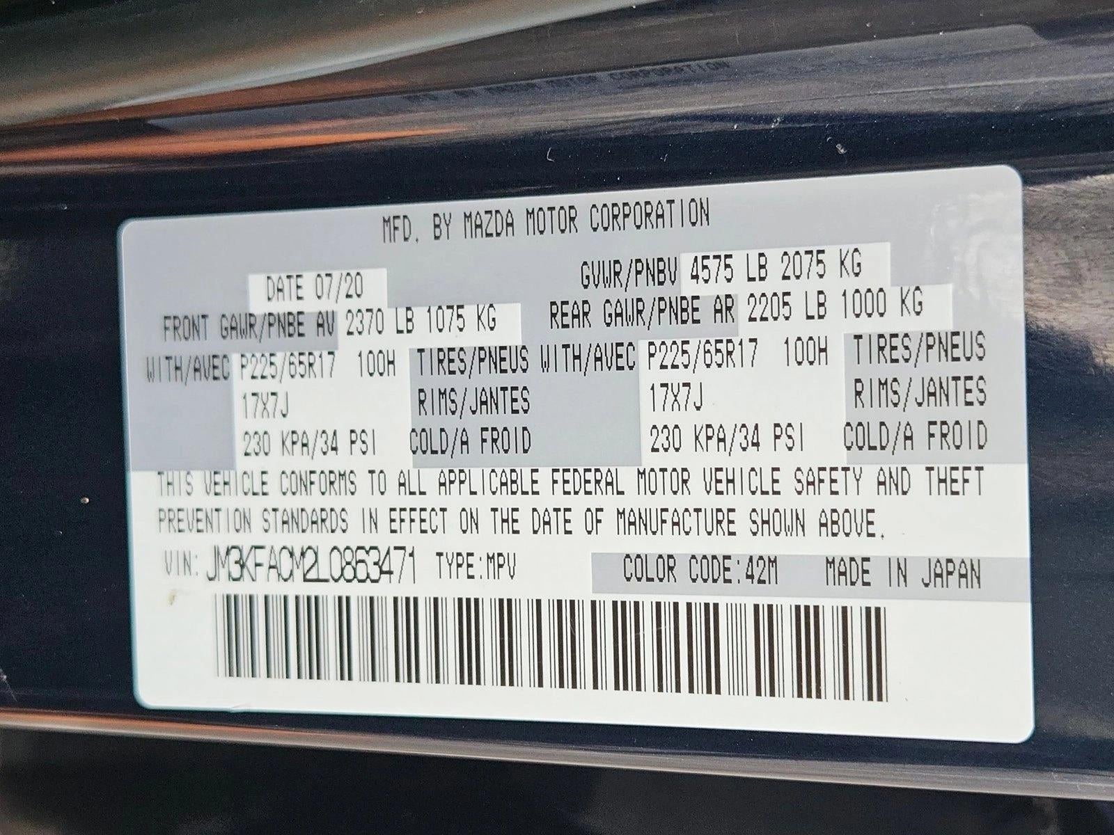 2020 Mazda Mazda CX-5 Touring