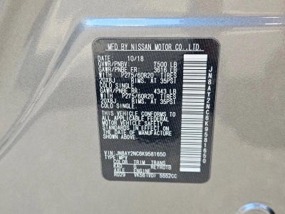 2019 Nissan Armada SL