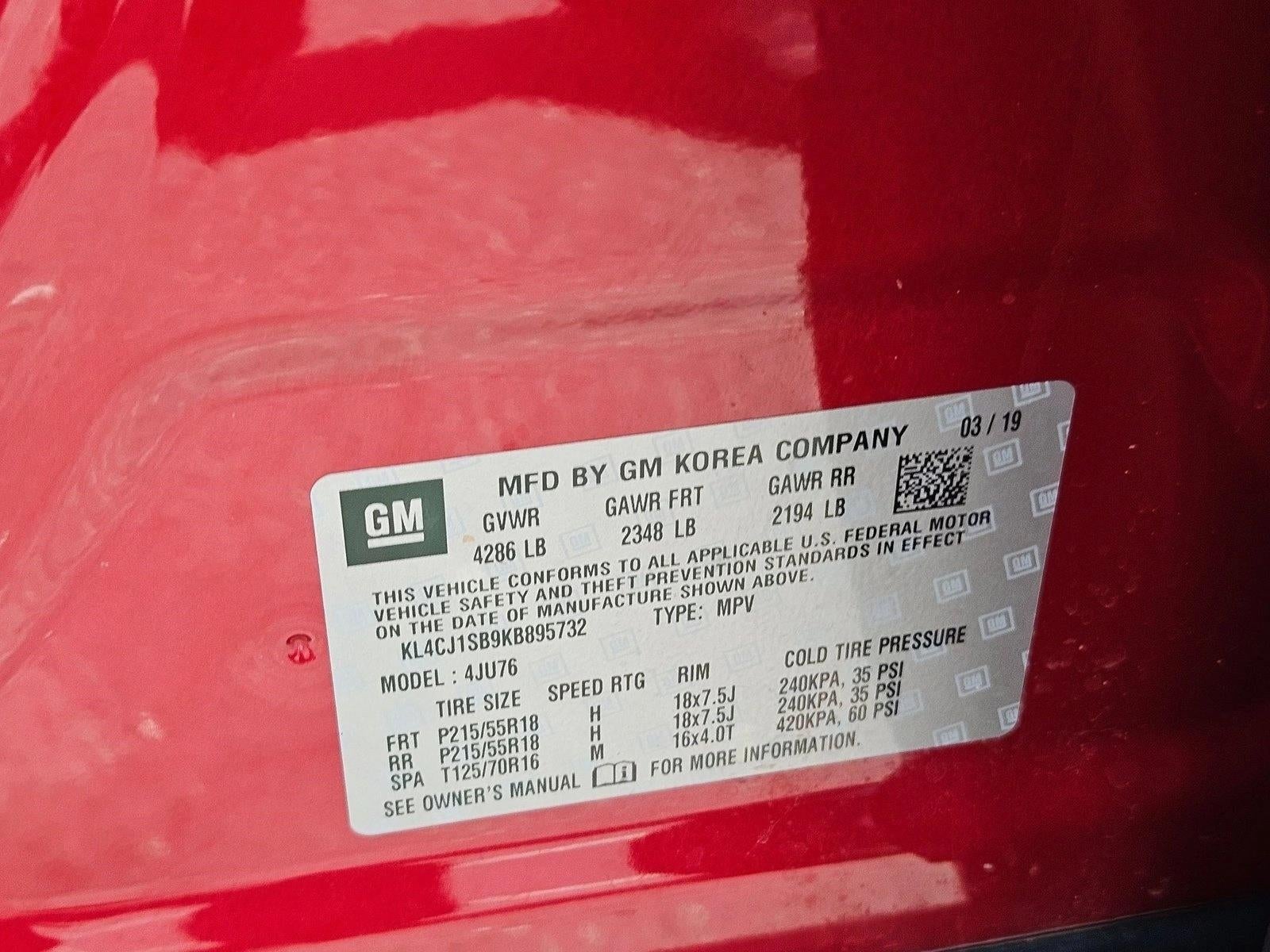 2019 Buick Encore Sport Touring