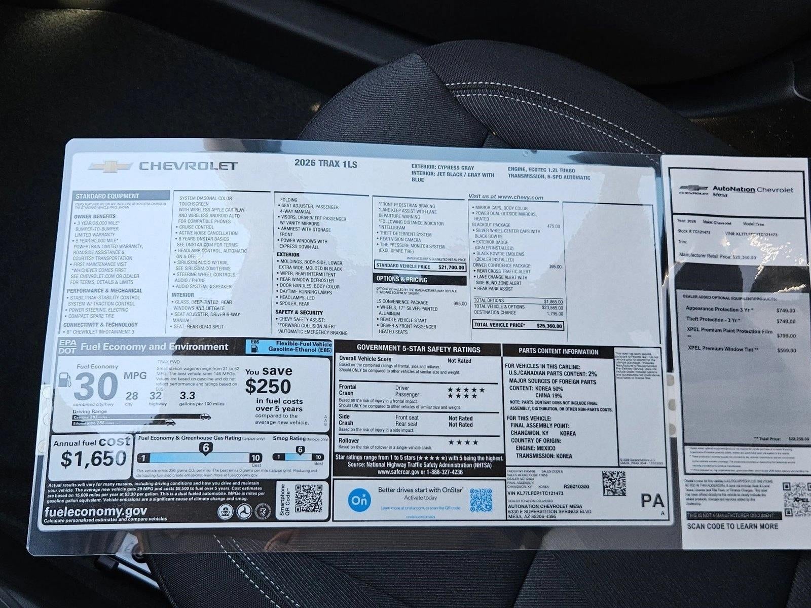 2026 Chevrolet Trax LS
