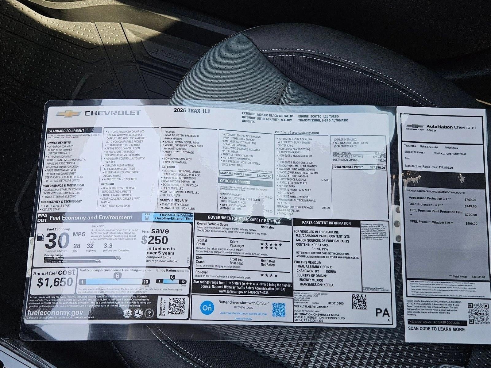 2026 Chevrolet Trax LT
