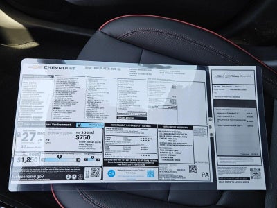 2026 Chevrolet Trailblazer RS