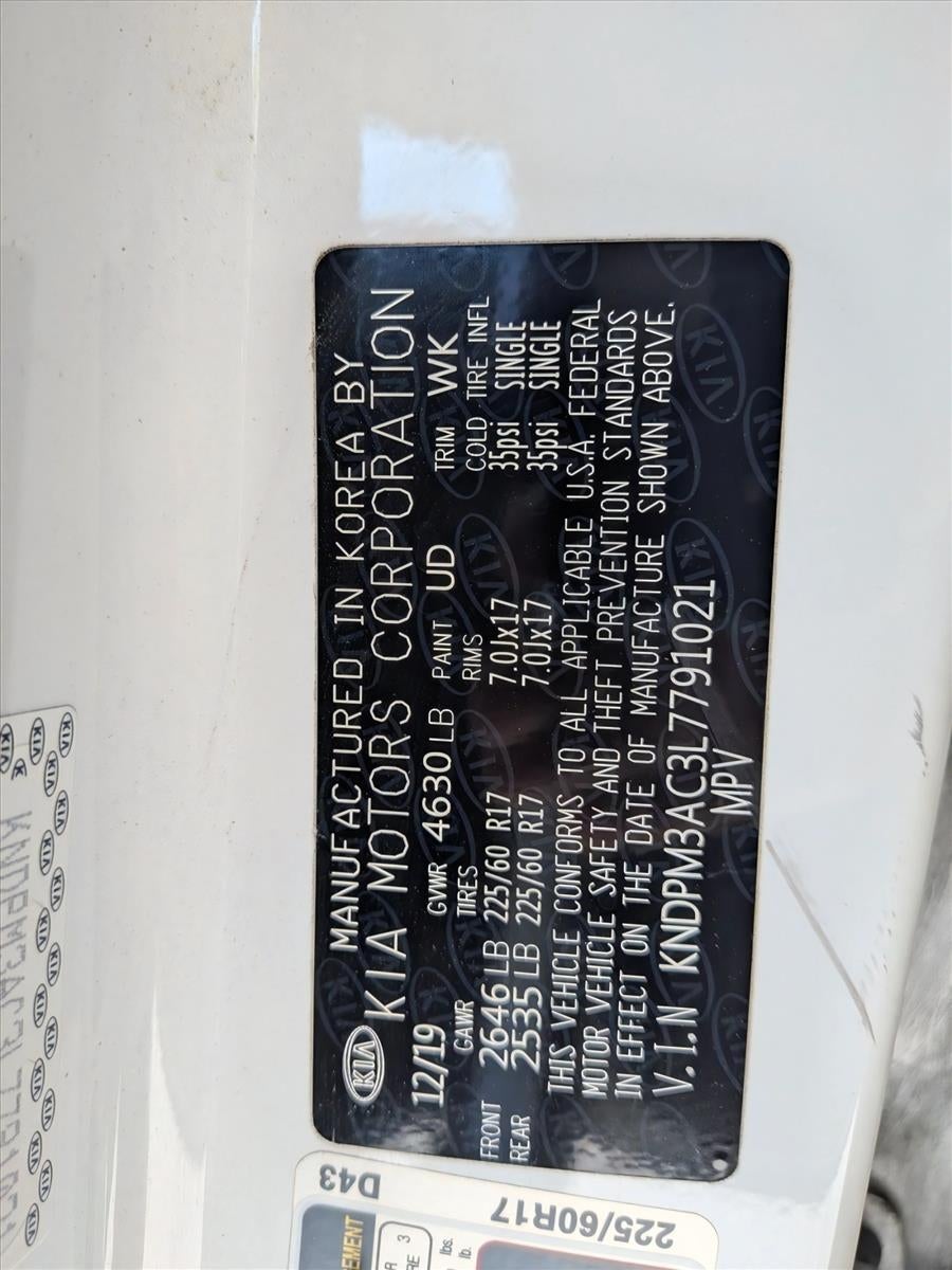 2020 Kia Sportage LX