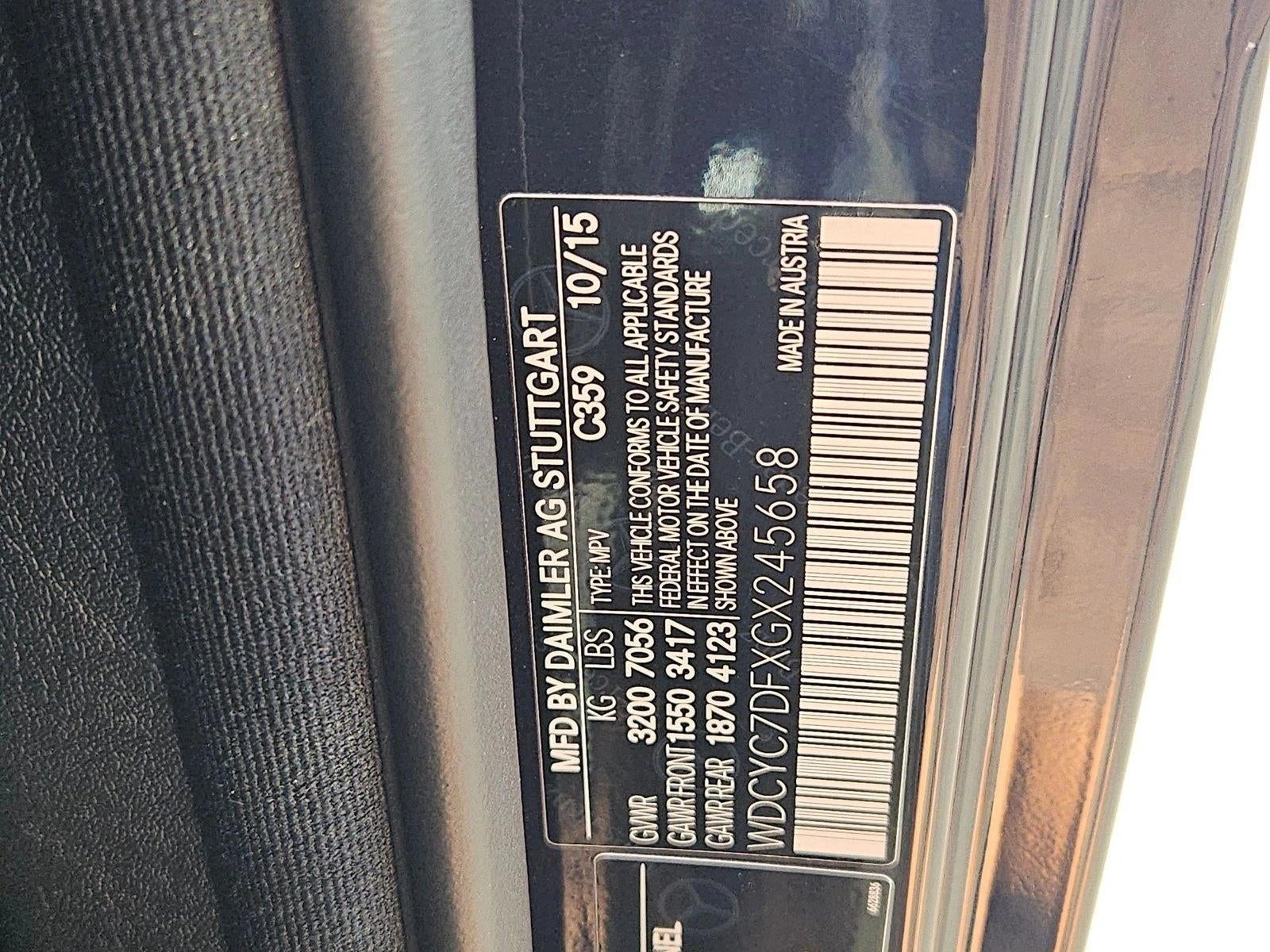 2016 Mercedes-Benz G-Class AMG® G 63