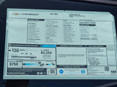 2027 Chevrolet Bolt LT