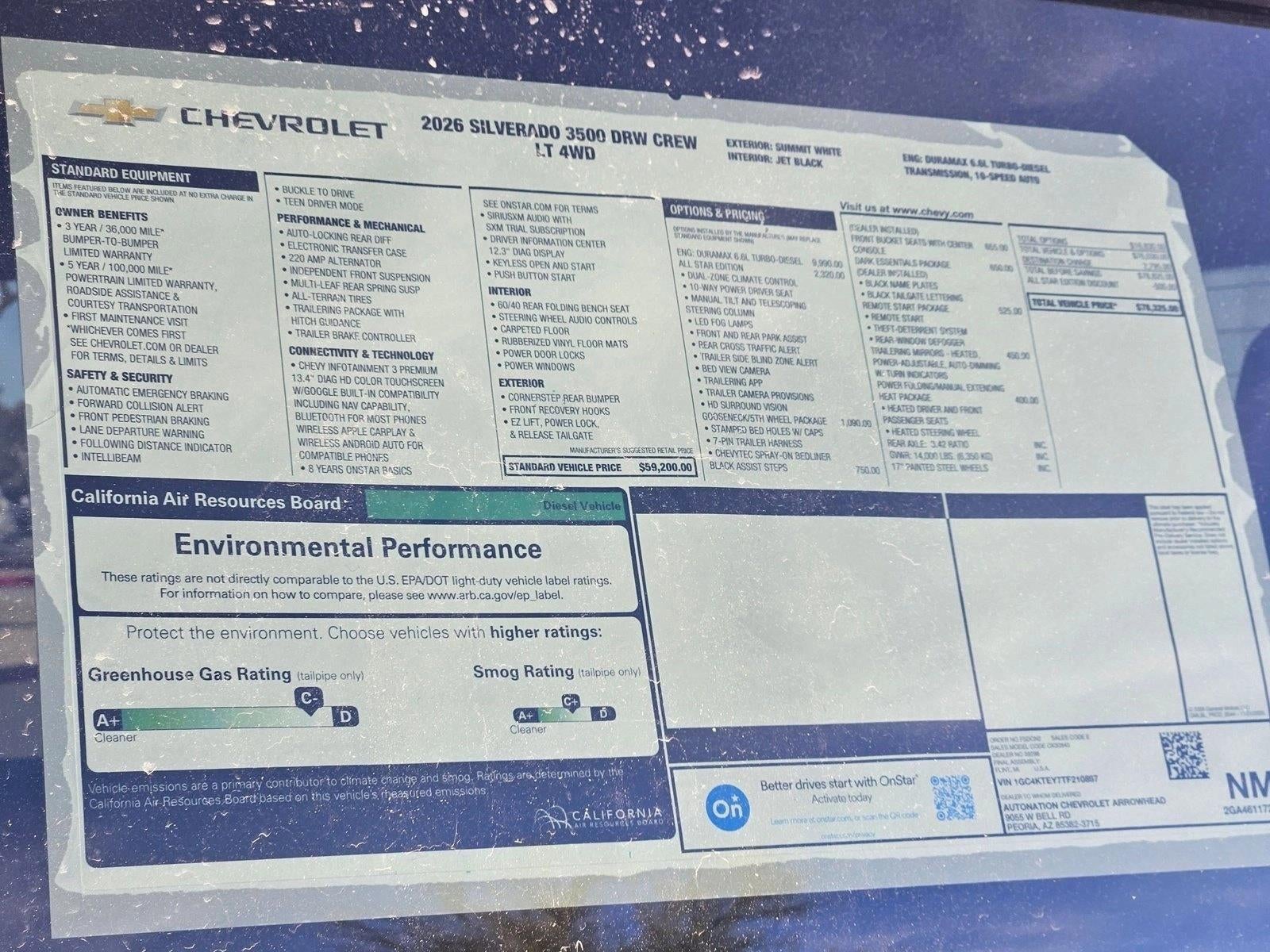 2026 Chevrolet Silverado 3500 HD LT DRW