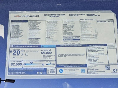 2026 Chevrolet Silverado 1500 Custom