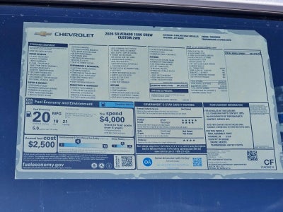 2026 Chevrolet Silverado 1500 Custom