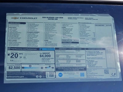 2026 Chevrolet Silverado 1500 Custom