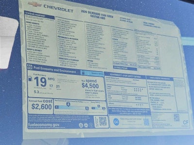 2026 Chevrolet Silverado 1500 Custom