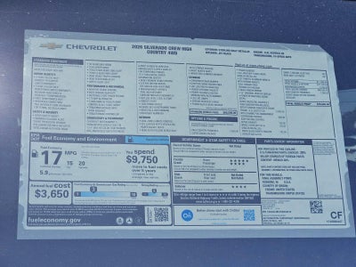 2026 Chevrolet Silverado 1500 High Country