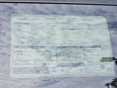 2026 Chevrolet Traverse LT