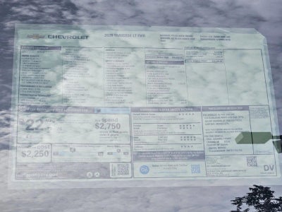 2026 Chevrolet Traverse LT