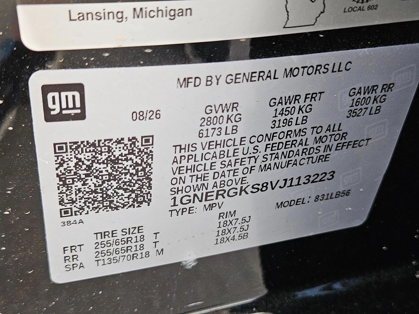 2027 Chevrolet Traverse LT