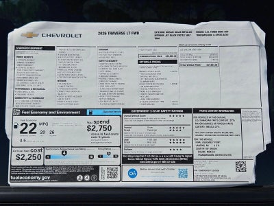 2026 Chevrolet Traverse LT