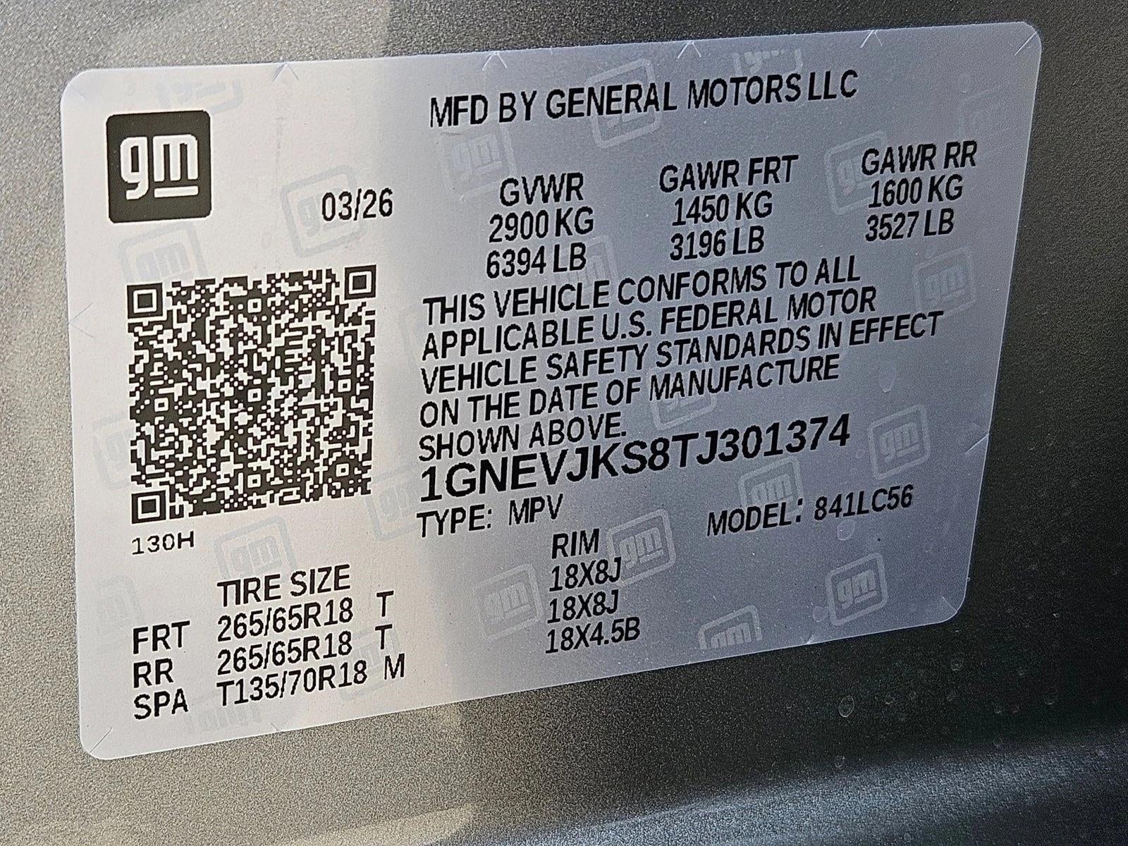 2026 Chevrolet Traverse Z71