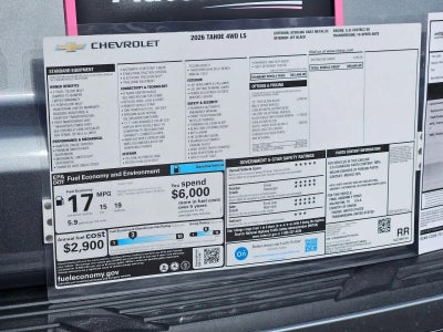 2026 Chevrolet Tahoe LS