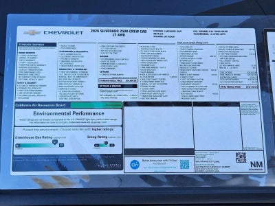 2026 Chevrolet Silverado 2500 HD LT