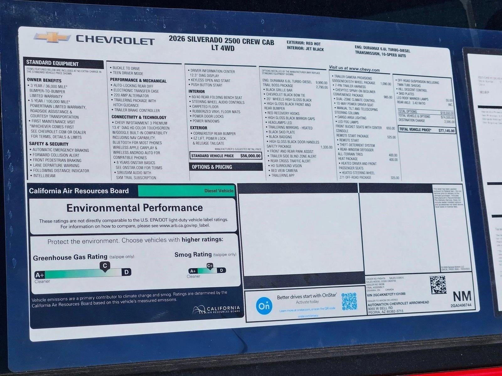 2026 Chevrolet Silverado 2500 HD LT