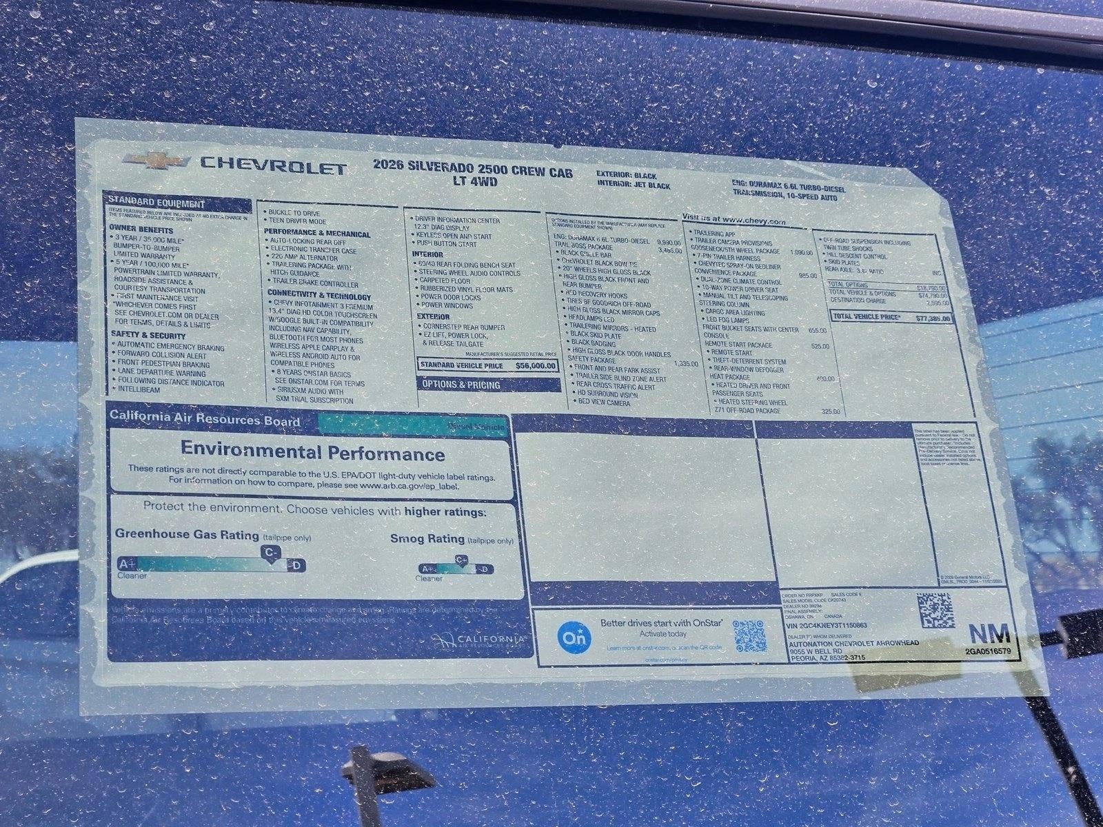 2026 Chevrolet Silverado 2500 HD LT