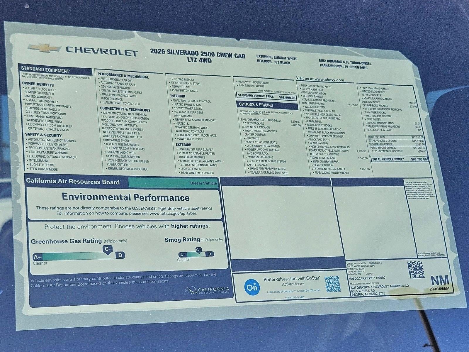 2026 Chevrolet Silverado 2500 HD LTZ