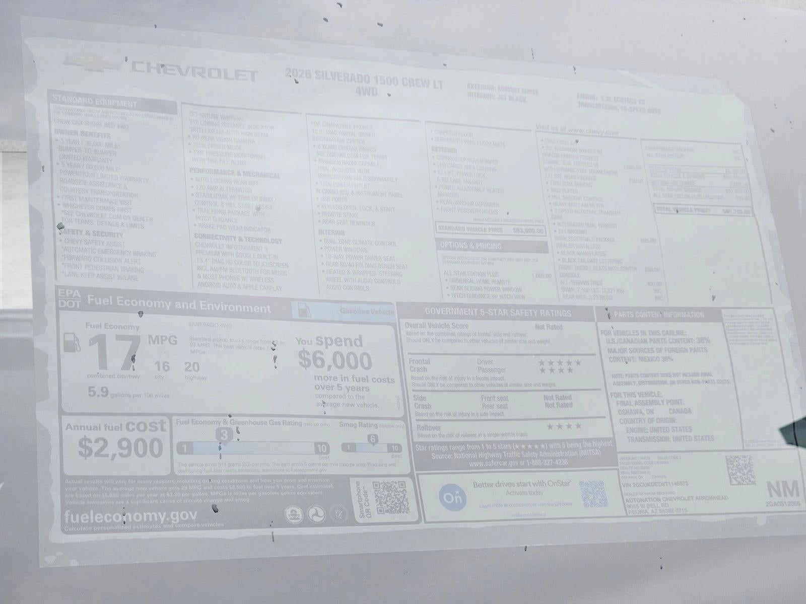 2026 Chevrolet Silverado 1500 LT