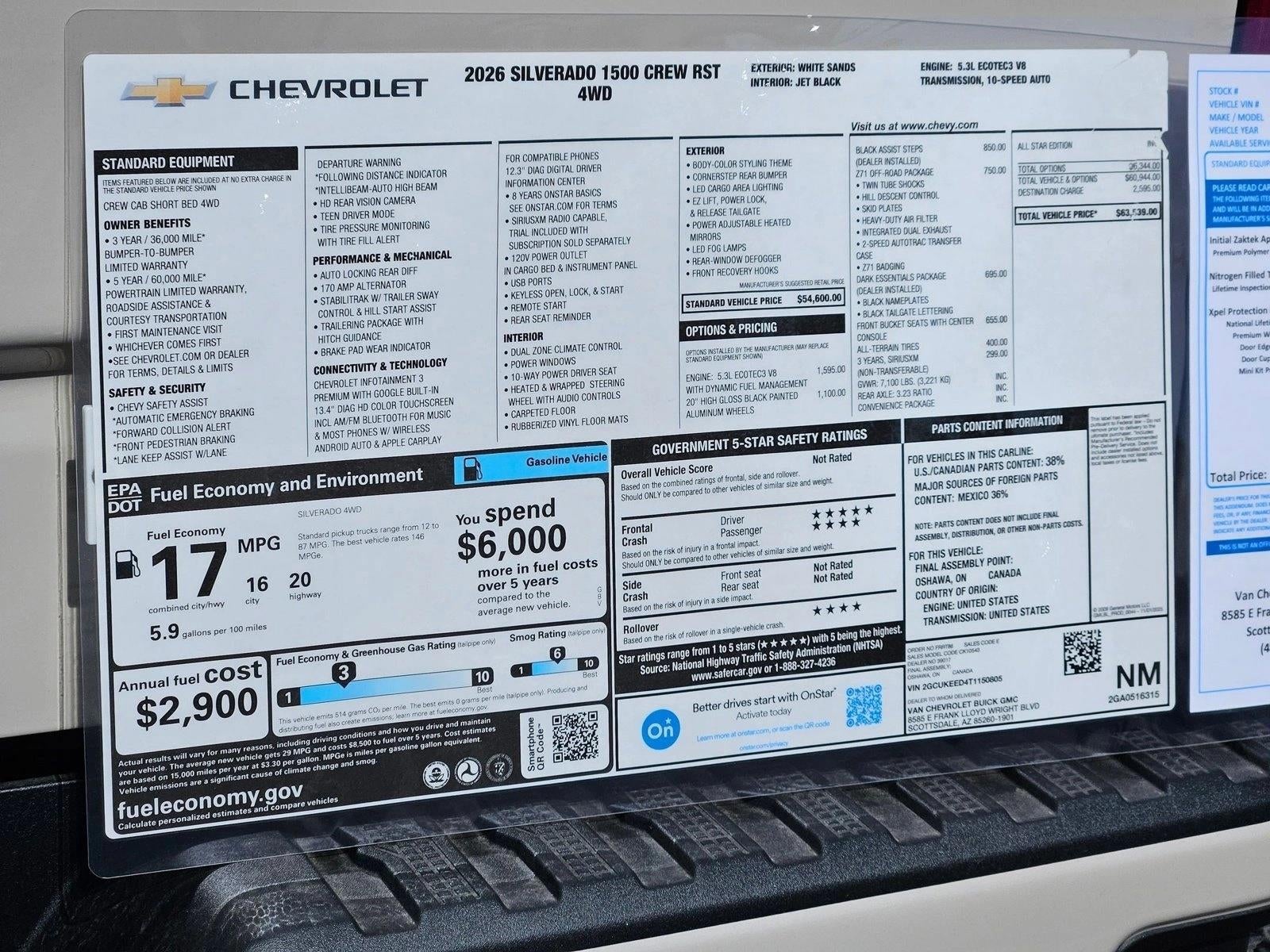 2026 Chevrolet Silverado 1500 RST