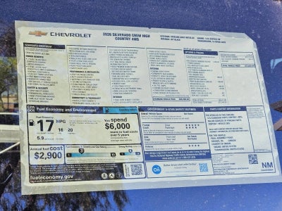 2026 Chevrolet Silverado 1500 High Country