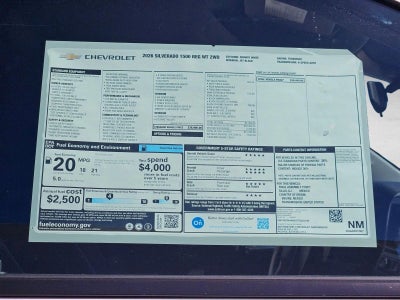 2026 Chevrolet Silverado 1500 WT