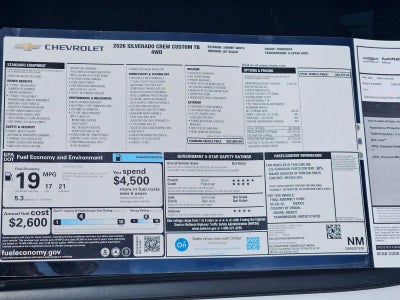 2026 Chevrolet Silverado 1500 Custom Trail Boss