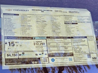 2026 Chevrolet Silverado 1500 ZR2