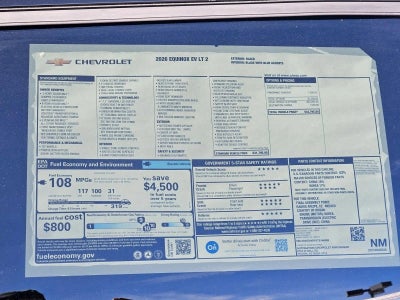 2026 Chevrolet Equinox EV LT