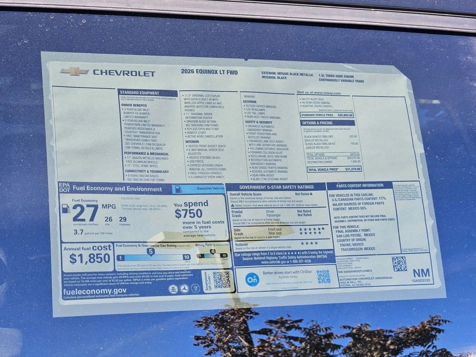 2026 Chevrolet Equinox LT