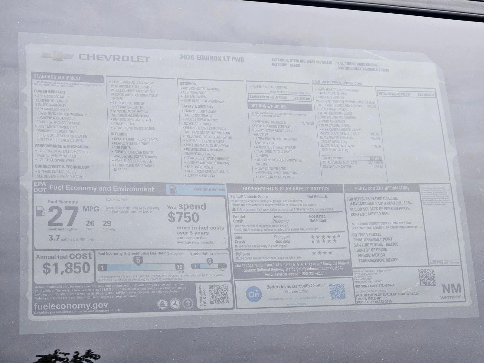 2026 Chevrolet Equinox LT