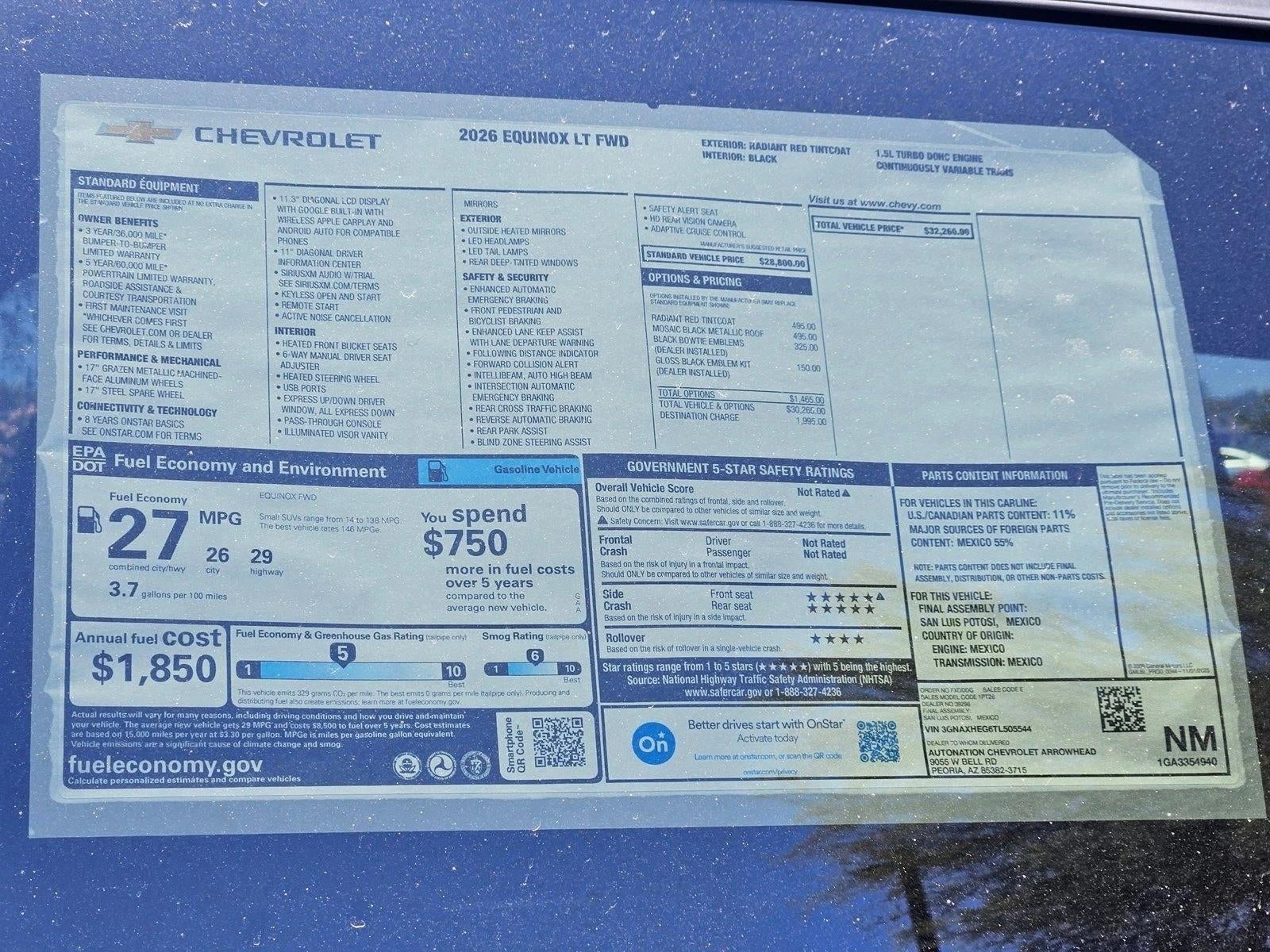 2026 Chevrolet Equinox LT