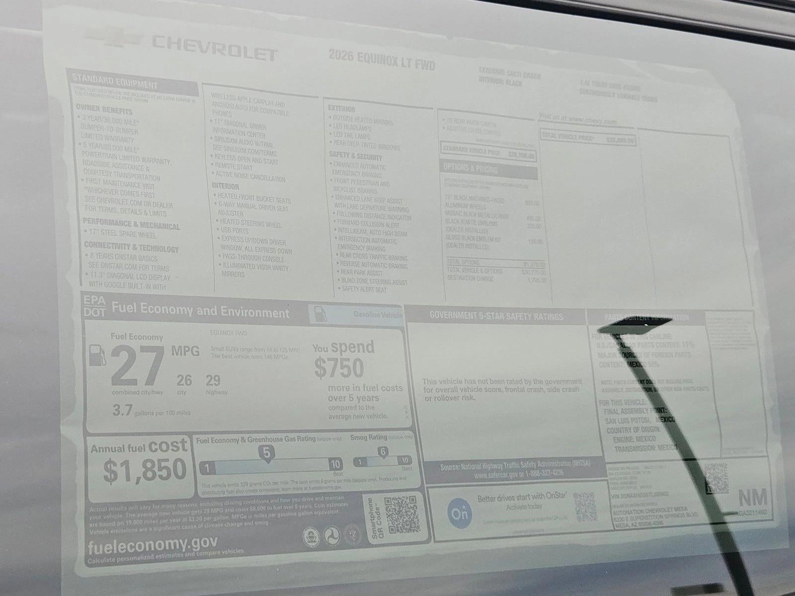 2026 Chevrolet Equinox LT