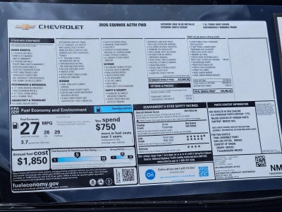 2026 Chevrolet Equinox ACTIV
