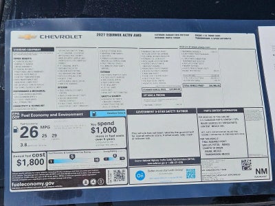 2027 Chevrolet Equinox ACTIV