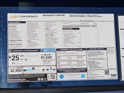 2026 Chevrolet Blazer 2LT