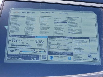 2026 Chevrolet Blazer EV LT
