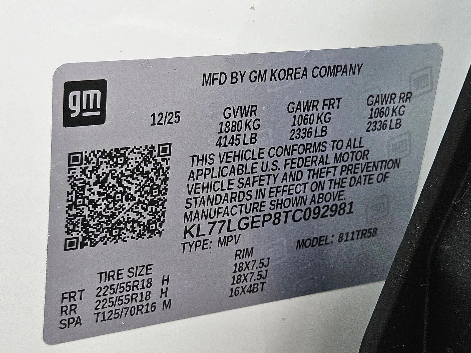 2026 Chevrolet Trax 1RS