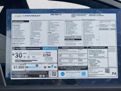 2026 Chevrolet Trax LT