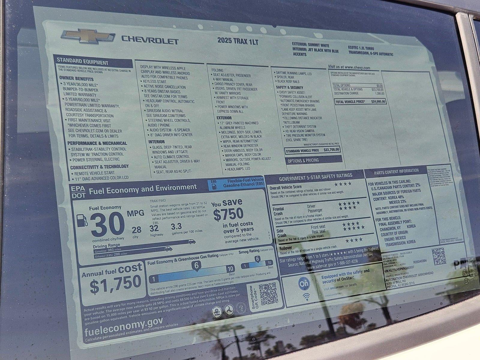 2025 Chevrolet Trax LT