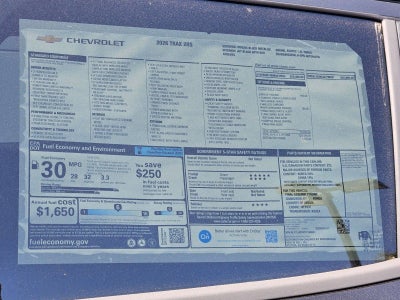 2026 Chevrolet Trax 2RS