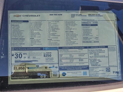 2026 Chevrolet Trax ACTIV