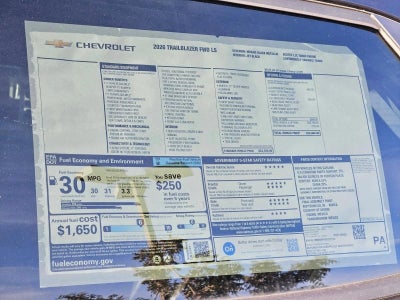 2026 Chevrolet Trailblazer LS