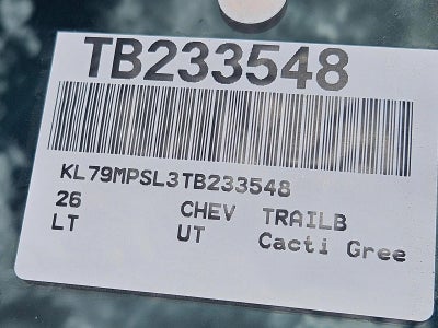 2026 Chevrolet Trailblazer LT